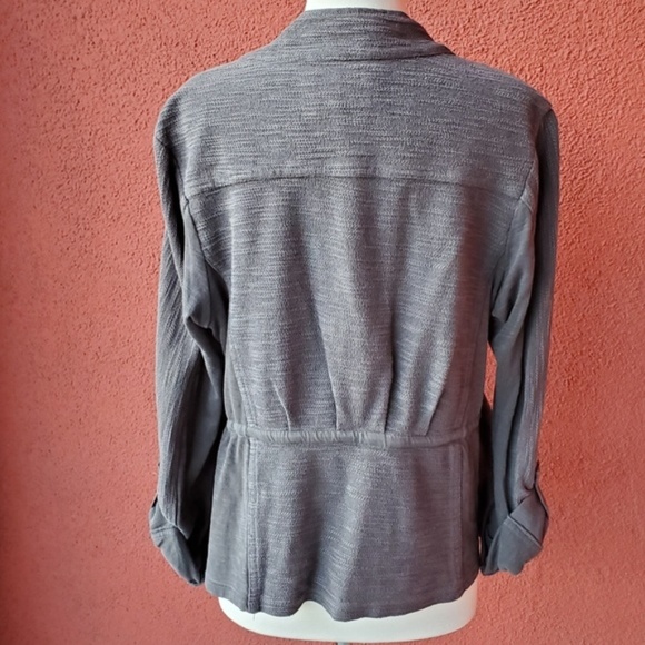 Anthropologie Cinched Knit Anorak - Picture 4 of 7